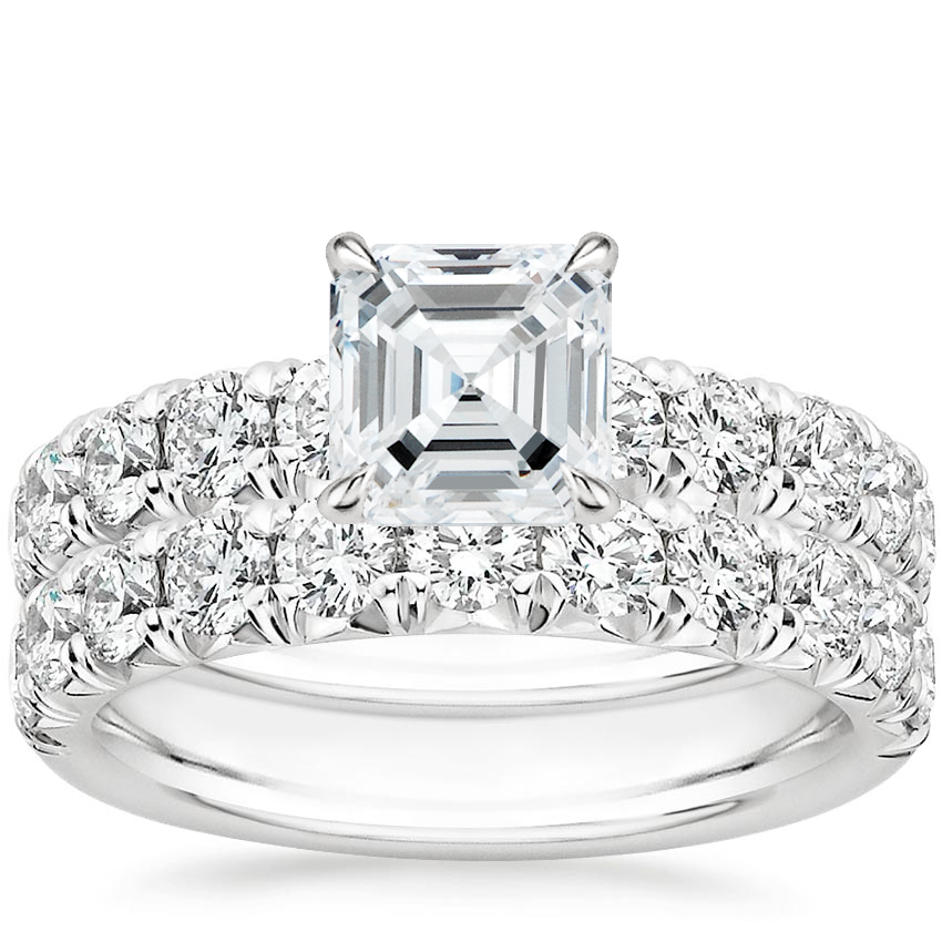 18K White Gold Ellora Diamond Bridal Set