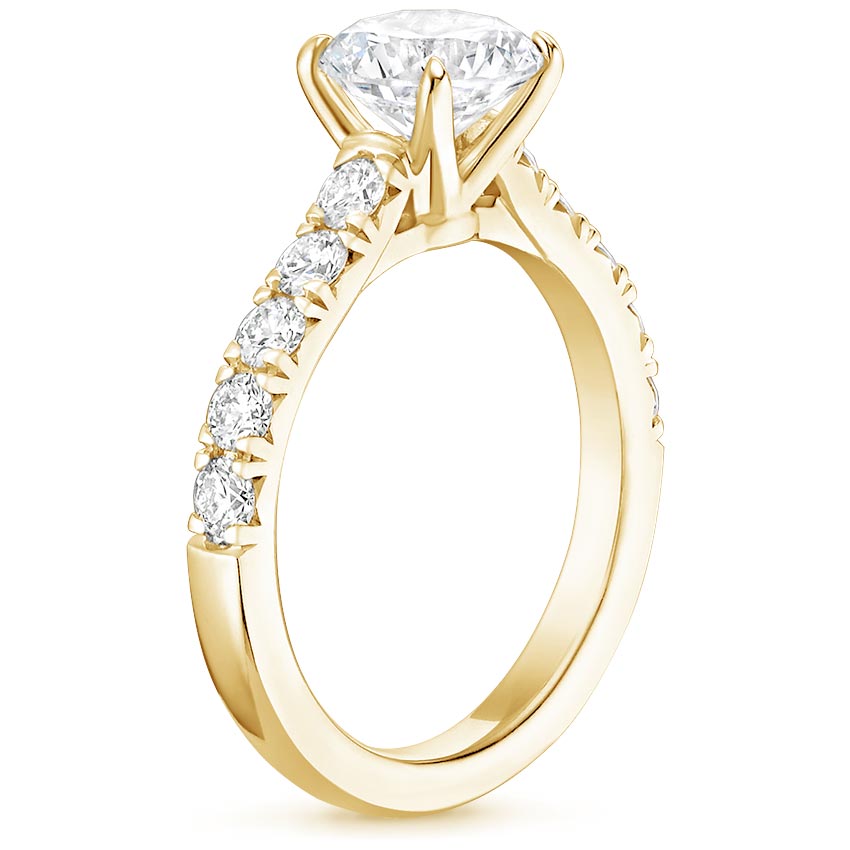 18K Yellow Gold Luxe Anthology Diamond Ring (1/2 ct. tw.), large side view