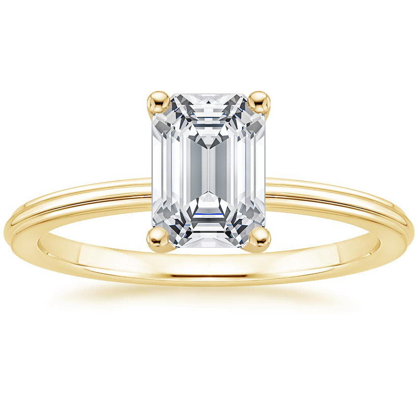 18K Yellow Gold Freya Ring, large top view