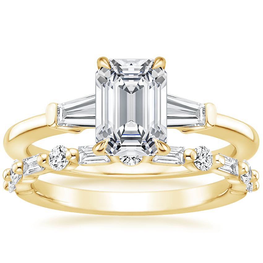 18K Yellow Gold Symphony Diamond Ring 1 2 Ct Tw With Harper Diamond 18K Yellow Gold Symphony Diamond Ring 1 2 Ct Tw With Harper Diamond