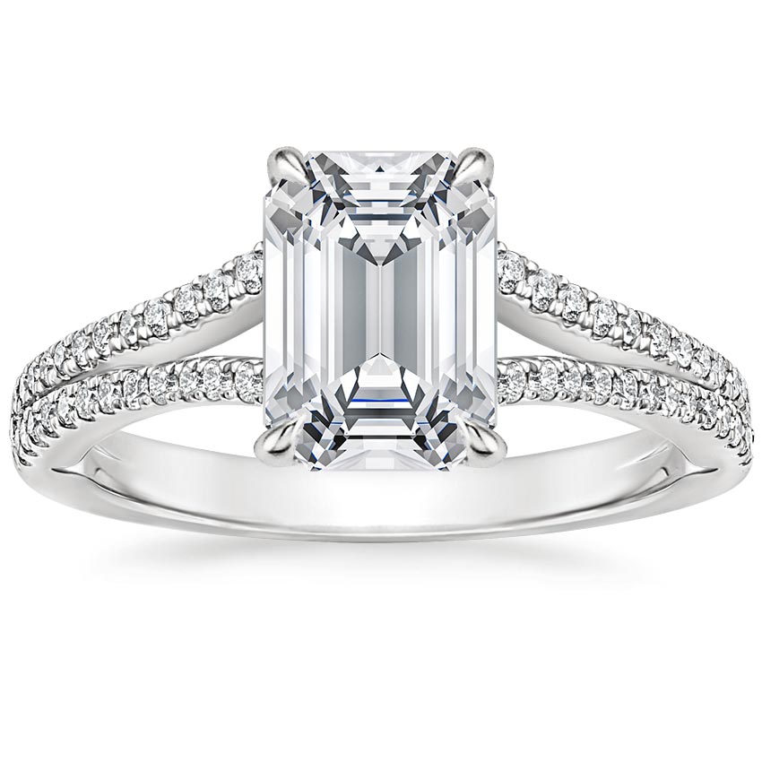 Platinum Icon Diamond Ring (1/3 ct. tw.), large top view