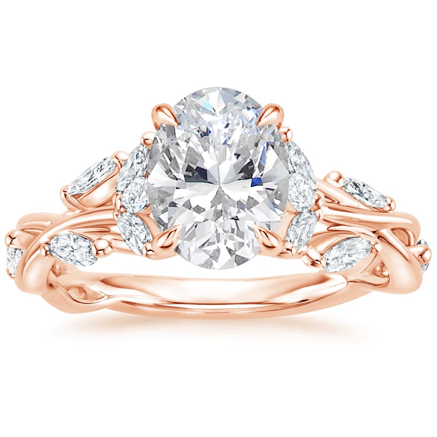 14K Rose Gold Secret Garden Diamond Ring (1/2 ct. tw.)