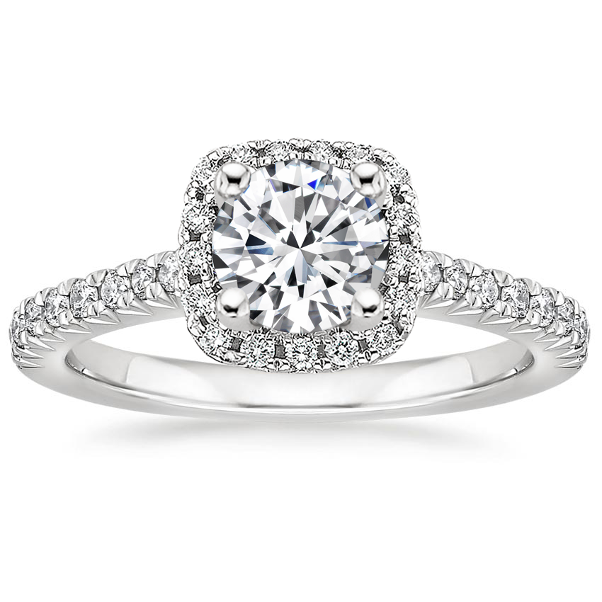 Odessa Halo Diamond Ring - Brilliant Earth