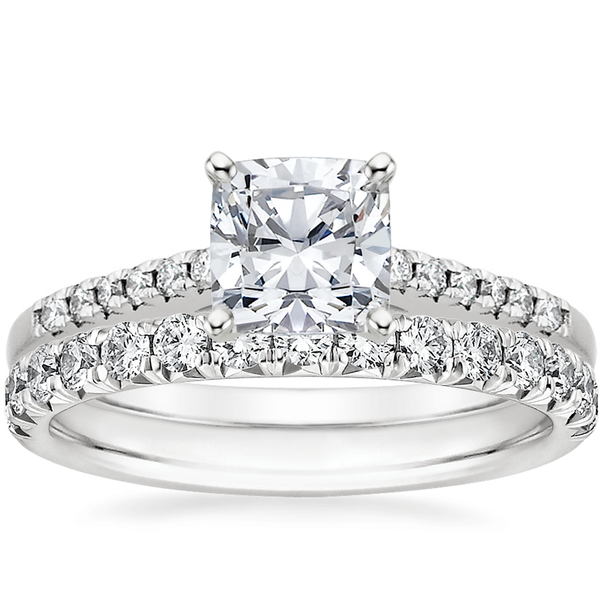 Platinum Sonora Diamond Ring with Sienna Diamond Ring (1/2 ct. tw.)