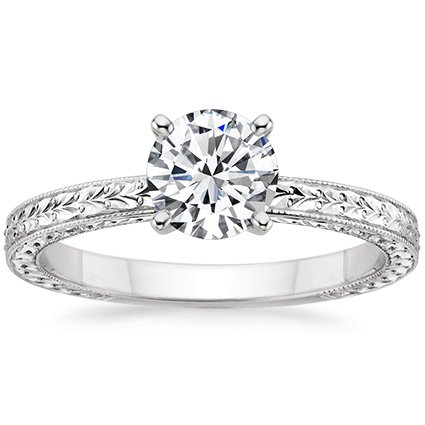 18k White Gold Verona Ring