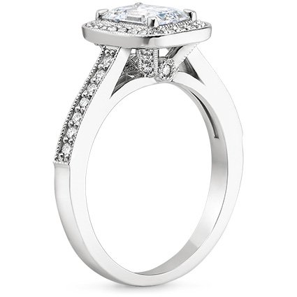 18K White Gold Felicity Diamond Ring (1/4 ct. tw.), large side view