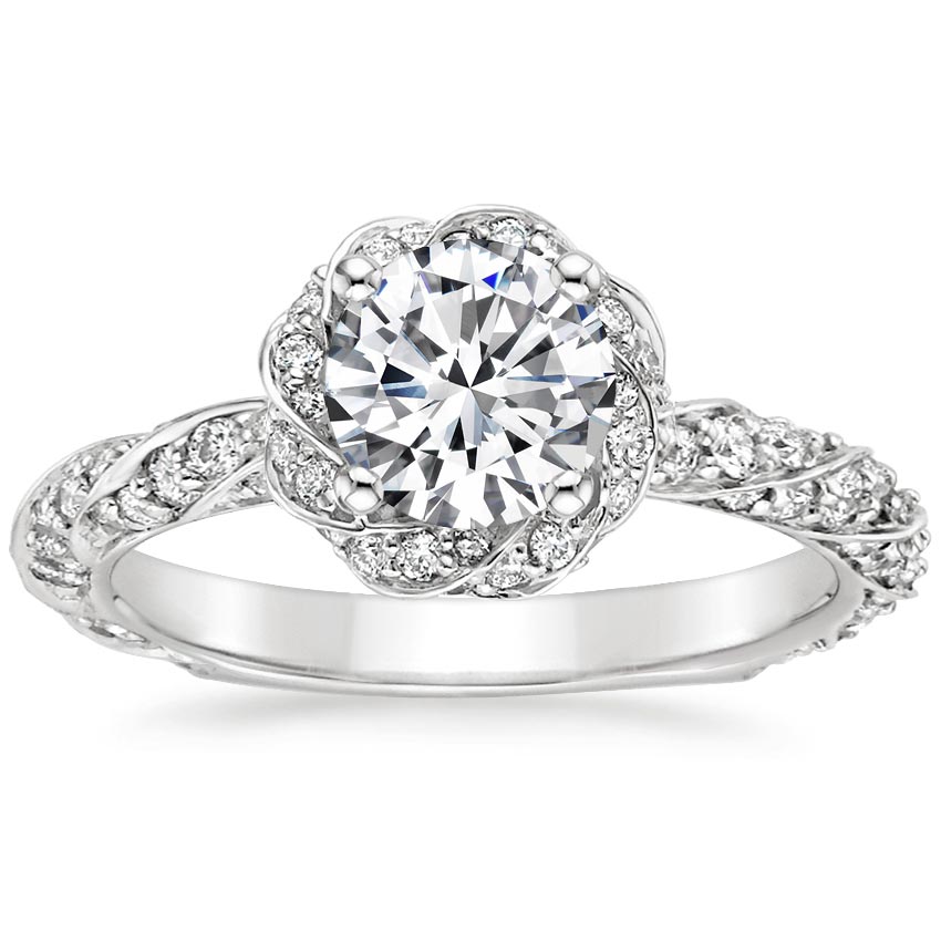Brilliant earth moissanite engagement rings for sale Moissanite
