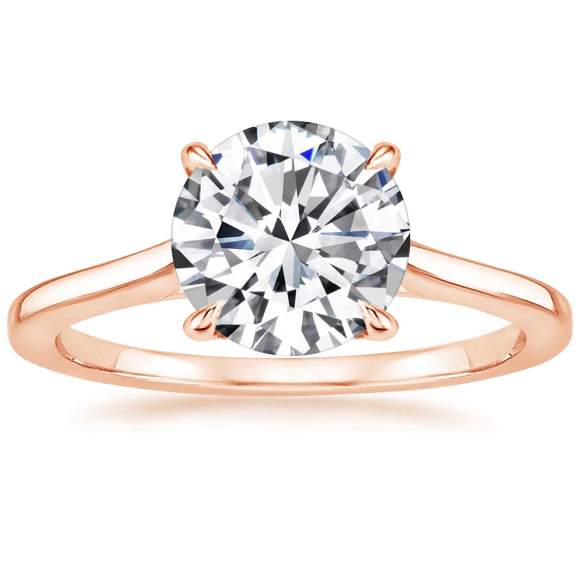 14K Rose Gold Provence Ring, large top view