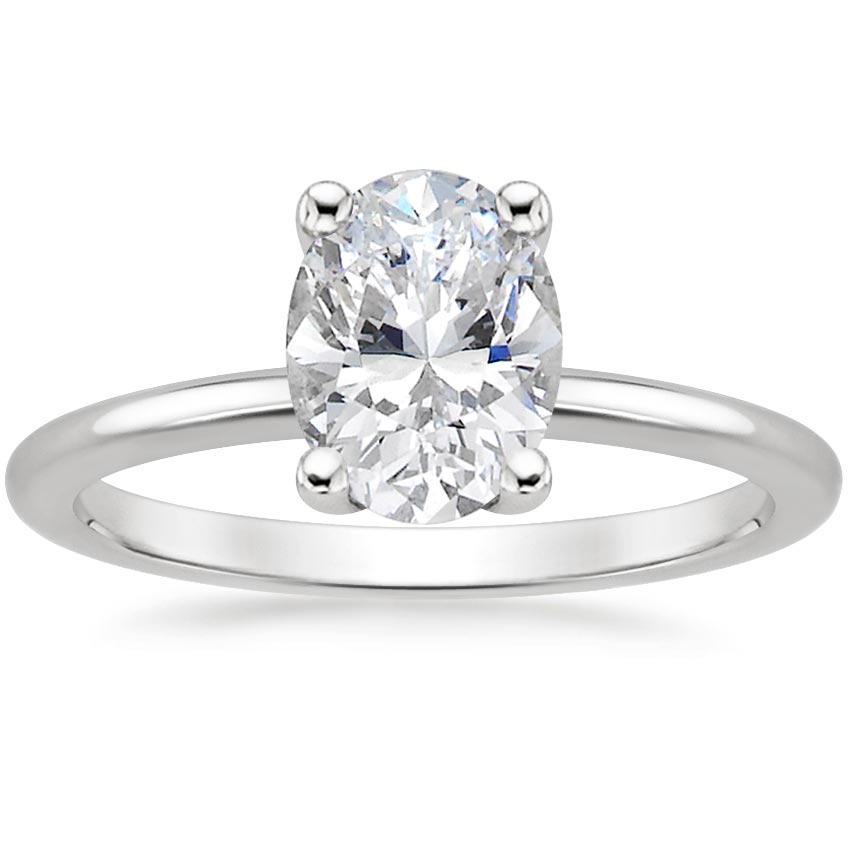 Platinum Perfect Fit Ring with Ballad Diamond Ring (1/6 ct. tw ...