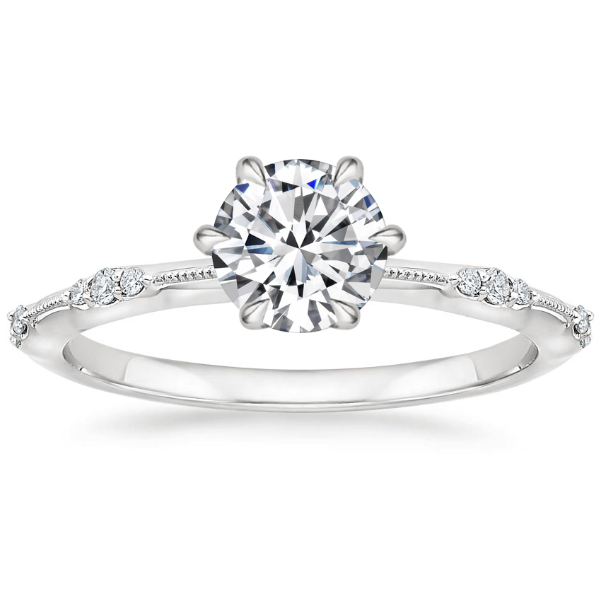 Milgrain Diamond Setting | Alena | Brilliant Earth