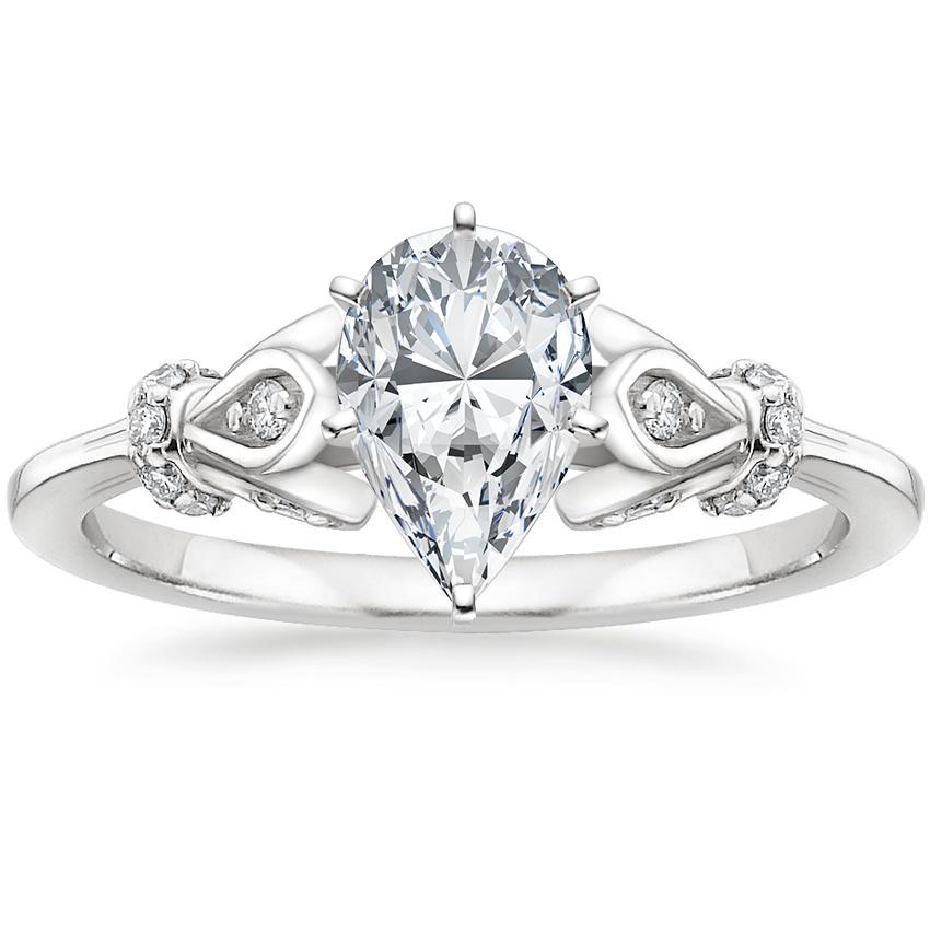 18K White Gold Serenade Diamond Ring