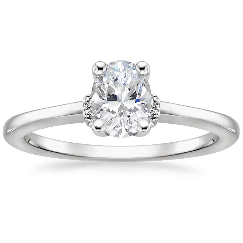 Platinum Leighton Diamond Ring, large top view
