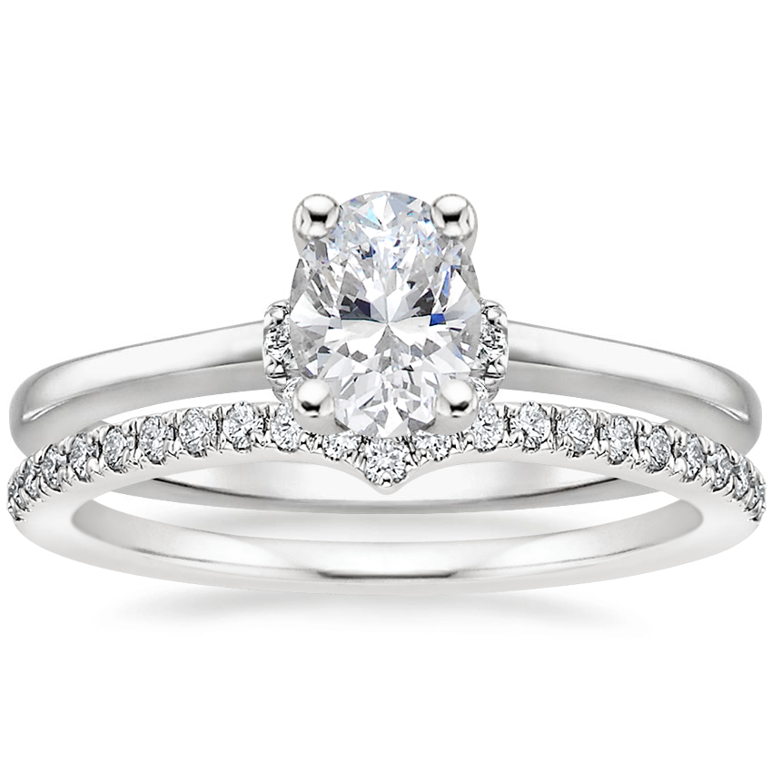 Platinum Leighton Diamond Ring with Verita Diamond Ring