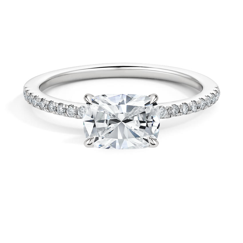 East-West Diamond Engagement Ring | Ballad