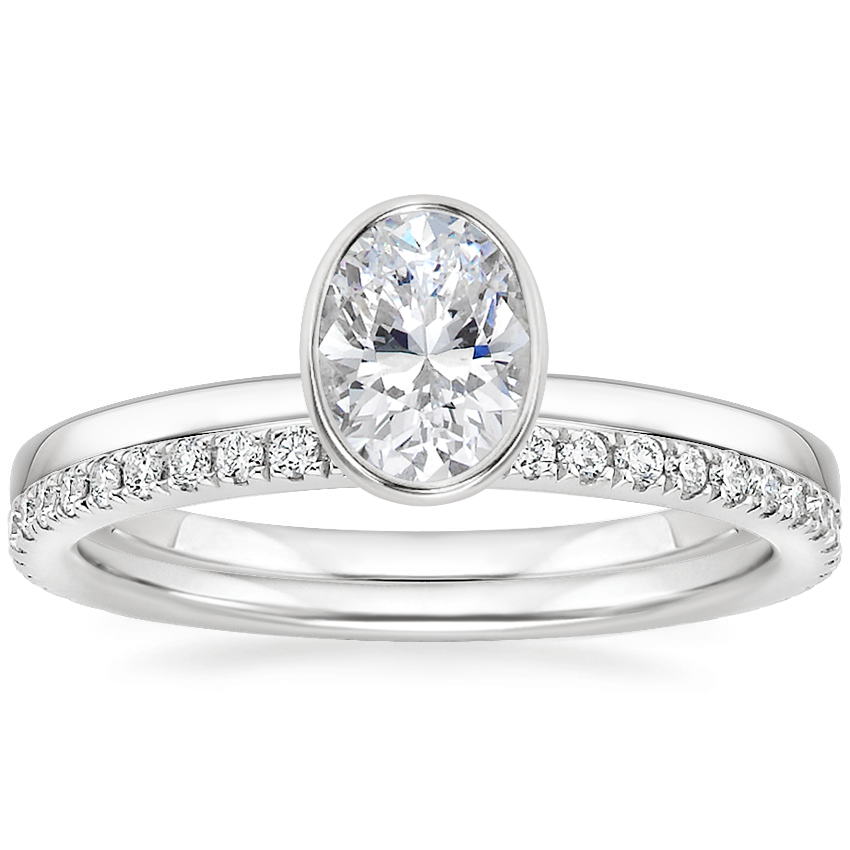 Platinum Noemi Ring with Luxe Ballad Diamond Ring (1/4 ct. tw.)