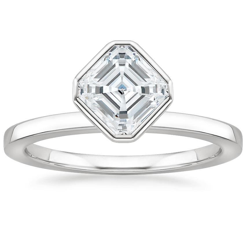 Platinum Cielo Ring, large top view