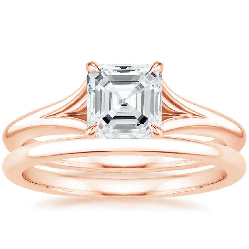 14K Rose Gold Reverie Bridal Set