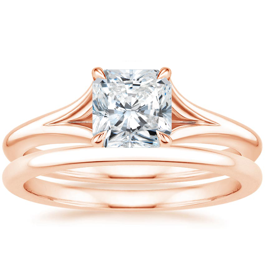 14K Rose Gold Reverie Bridal Set