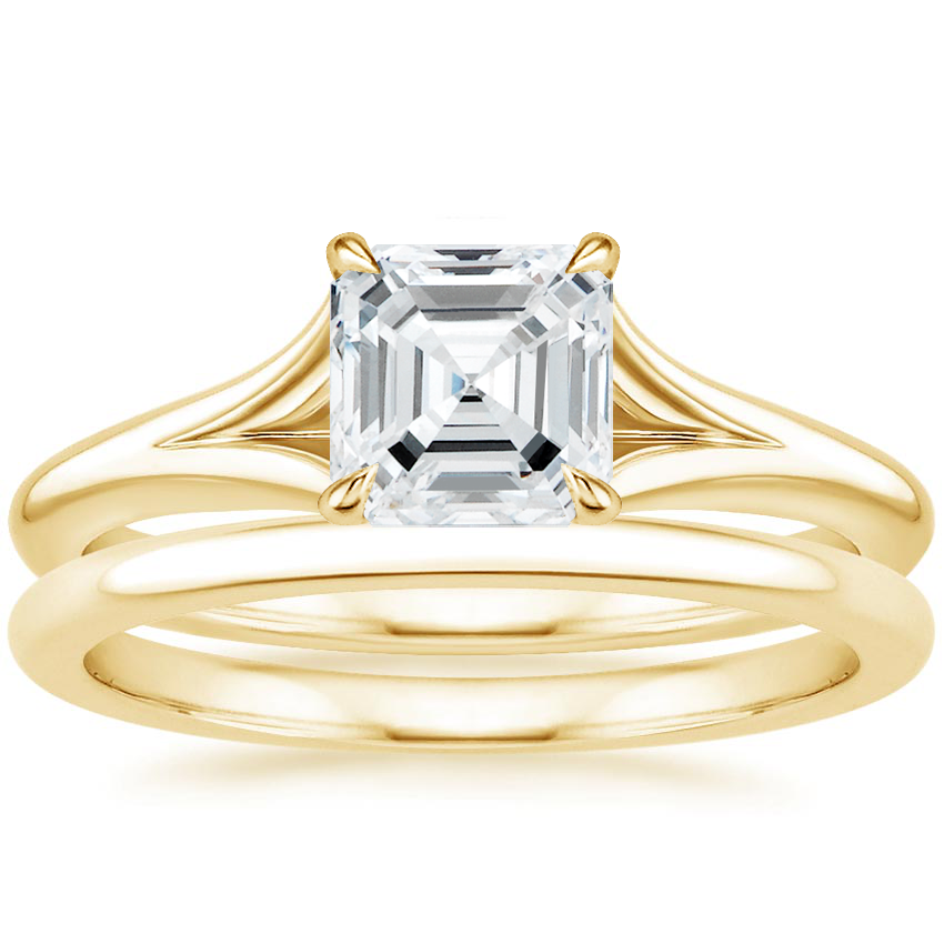 18K Yellow Gold Reverie Bridal Set