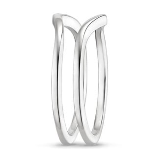 Chevron Nested Ring Stack