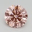 2.50 Ct. Fancy Intense Pink Round Lab Grown Diamond