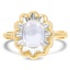 Retro Moonstone Cocktail Ring