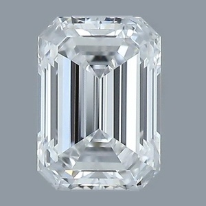Emerald diamond — real photo