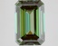 8.55 Ct. Fancy Vivid Green Emerald Lab Grown Diamond