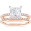 14KR Moissanite Petite Viviana Diamond Bridal Set (1/4 ct. tw.), smalltop view
