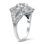 The Roselia Ring, smalltop view on a hand