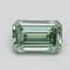 0.79 Ct. Fancy Intense Green Emerald Lab Grown Diamond