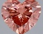0.85 Ct. Fancy Vivid Pink Heart Lab Grown Diamond