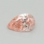 0.31 Ct. Fancy Vivid Pink Pear Lab Grown Diamond