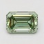 1.08 Ct. Fancy Vivid Green Emerald Lab Grown Diamond