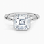 Margot Bezel Ring in Platinum