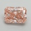 3.15 Ct. Fancy Vivid Pink Radiant Lab Grown Diamond