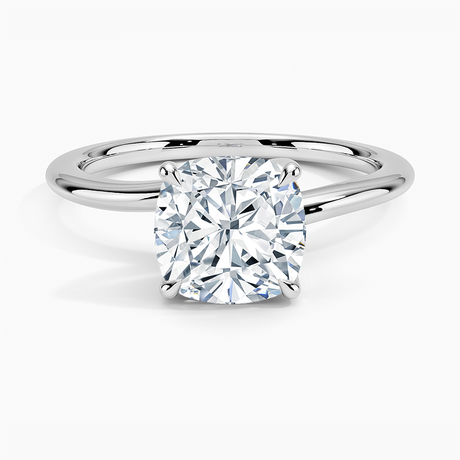 18K White Gold Monsella Solitaire Ring