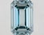 13.53 Ct. Fancy Intense Blue Emerald Lab Grown Diamond