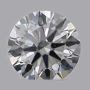Round diamond — real photo