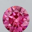 2.10 Ct. Fancy Vivid  Pink Round Lab Grown Diamond