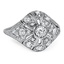 Art Deco Diamond Cocktail Ring