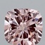 3.09 Ct. Fancy Intense Pink Cushion Lab Grown Diamond