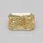 0.61 Ct. Fancy Intense Yellow Radiant Lab Grown Diamond