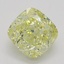 1.03 Ct. Fancy Yellow Cushion Diamond