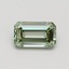 0.81 Ct. Fancy Intense Green Emerald Lab Grown Diamond