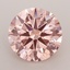 3.00 Ct. Fancy Vivid  Pink Round Lab Grown Diamond