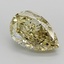 3.01 Ct. Fancy  Yellow Pear Lab Grown Diamond