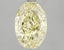 3.01 Ct. Fancy Intense Yellow Oval Lab Grown Diamond