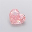 2.09 Ct. Fancy Intense Pink Heart Lab Grown Diamond