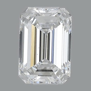 Emerald diamond — real photo